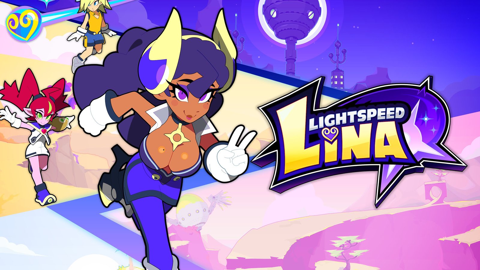 Lightspeed Lina é anunciado para PC com campanha de financiamento no Kickstarter
