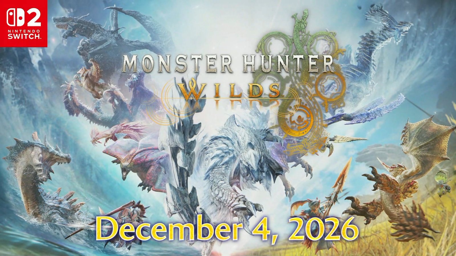 Monster Hunter Wilds ganha data de lançamento para o Nintendo Switch 2