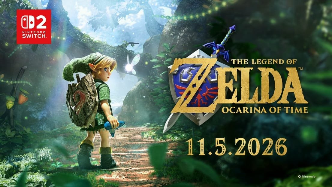 The Legend of Zelda Ocarina of Time remake será lançado em 5 de novembro