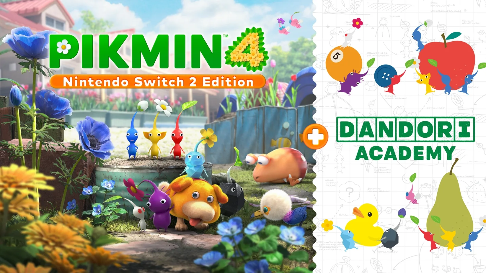 Pikmin 4 – Nintendo Switch 2 Edition + Dandori Academy é anunciado para 12 de novembro