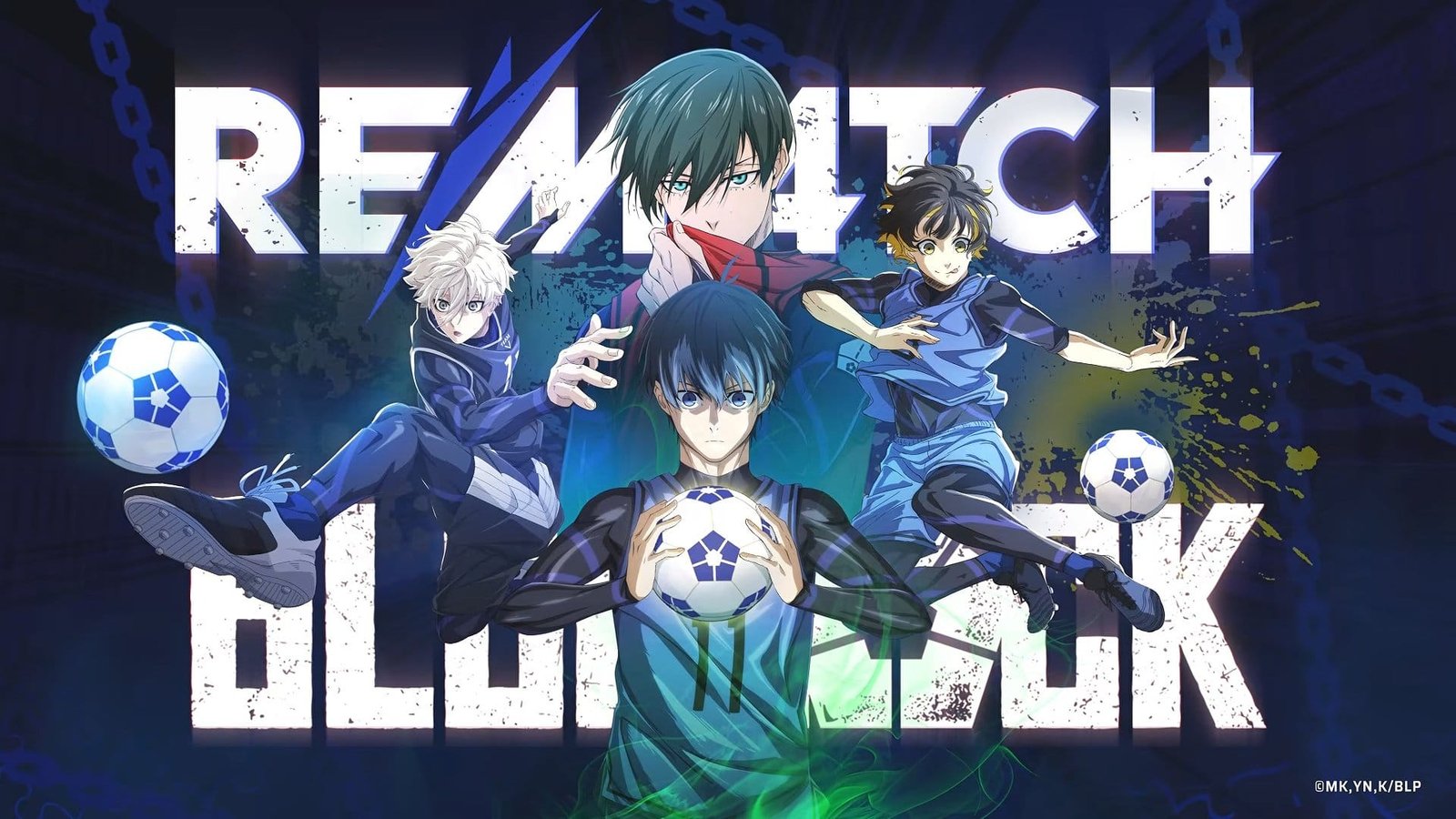 REMATCH anuncia colaboração com o anime Blue Lock