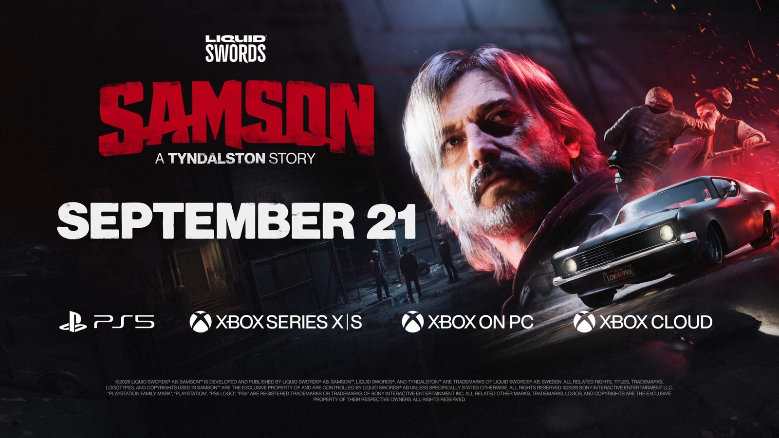 Samson: A Tyndalston Story será lançado em 21 de setembro para PS5 e Xbox Series
