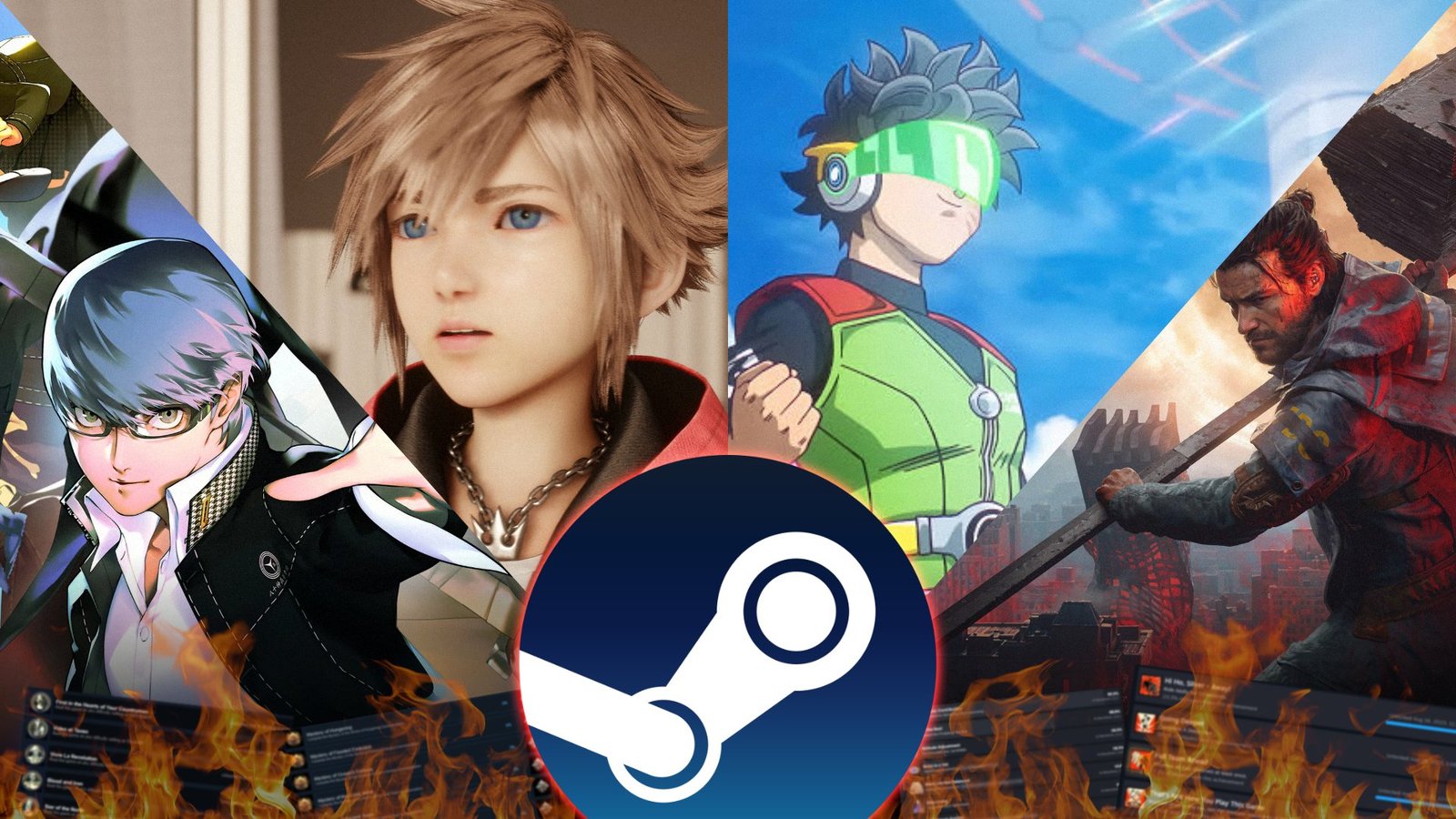 Falha na Steam vaza conquistas de Persona 6, Kingdom Hearts 4 e dezenas de novos jogos
