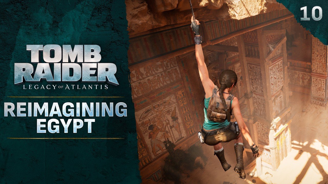 Tomb Raider: Legacy of Atlantis ganha novo vídeo focado na reimaginação do Egito