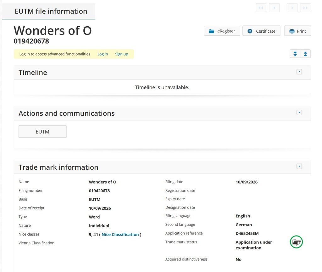 wonders of o