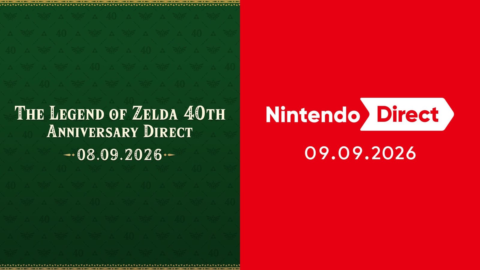 Nintendo anuncia Directs em dose dupla para os dias 8 e 9 de setembro