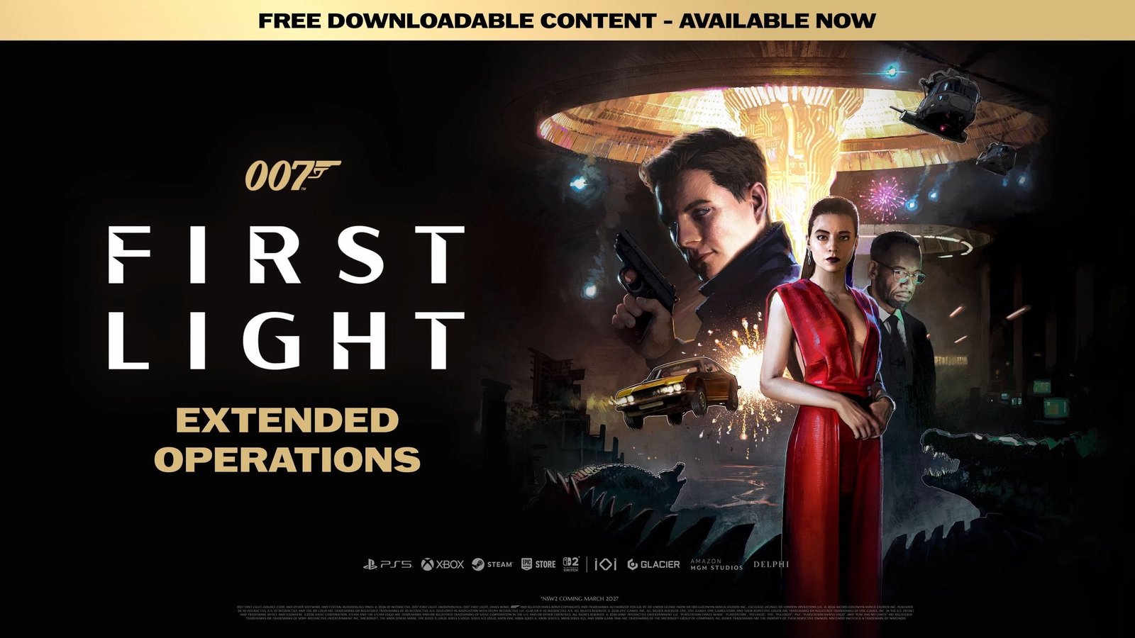 007 First Light recebe DLC gratuita Extended Operations com New Game+ e Modo Foto