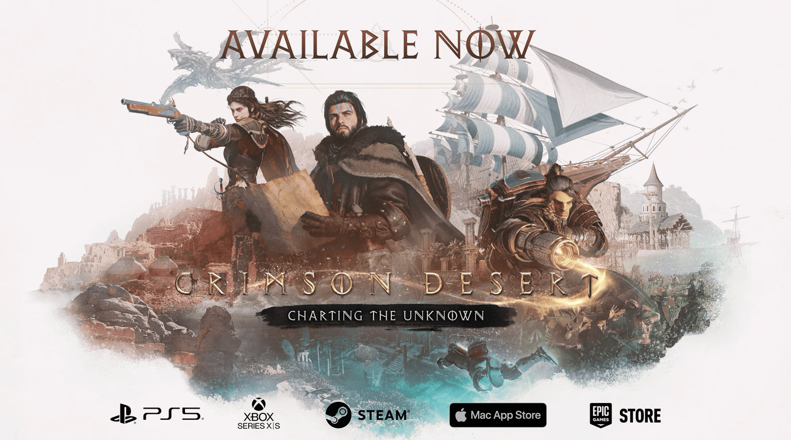 Crimson Desert Enhanced: Expansão Charting the Unknown já está disponível