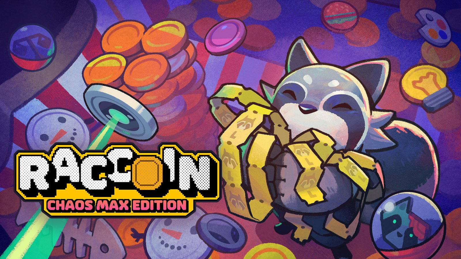 RACCOIN: Chaos Max Edition será lançado para PS5, Xbox Series e Switch 2 em 10 de novembro