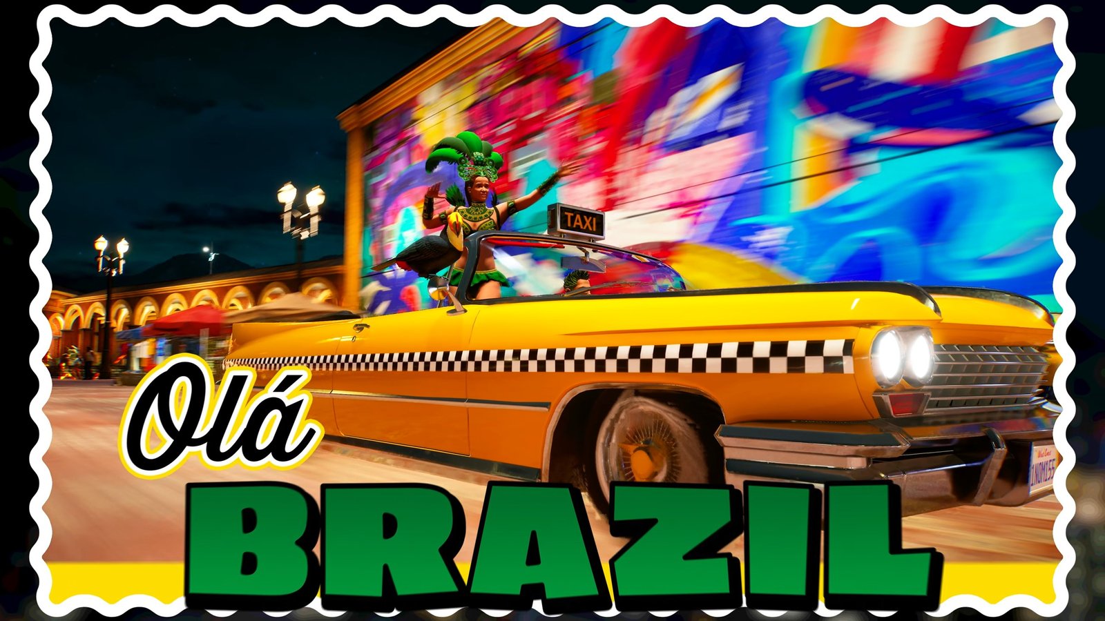 Crazy Taxi: World Tour revela mapa ambientado no Brasil
