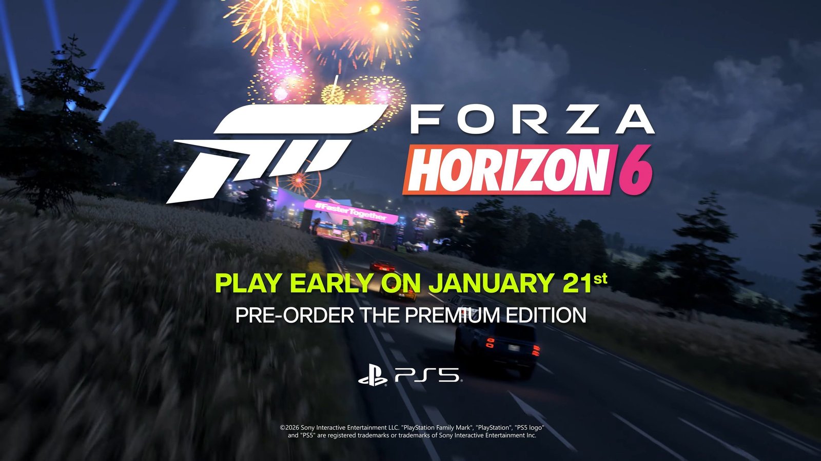 Oficial: Forza Horizon 6 chega ao PS5 em 26 de janeiro de 2027