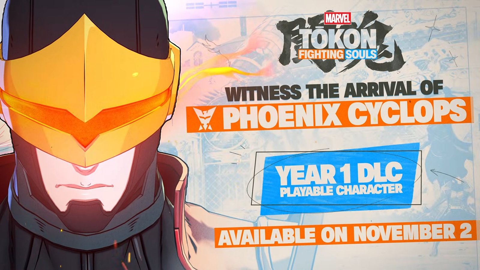 MARVEL Tokon Fighting Souls: Phoenix Cyclops chega em 2 de novembro