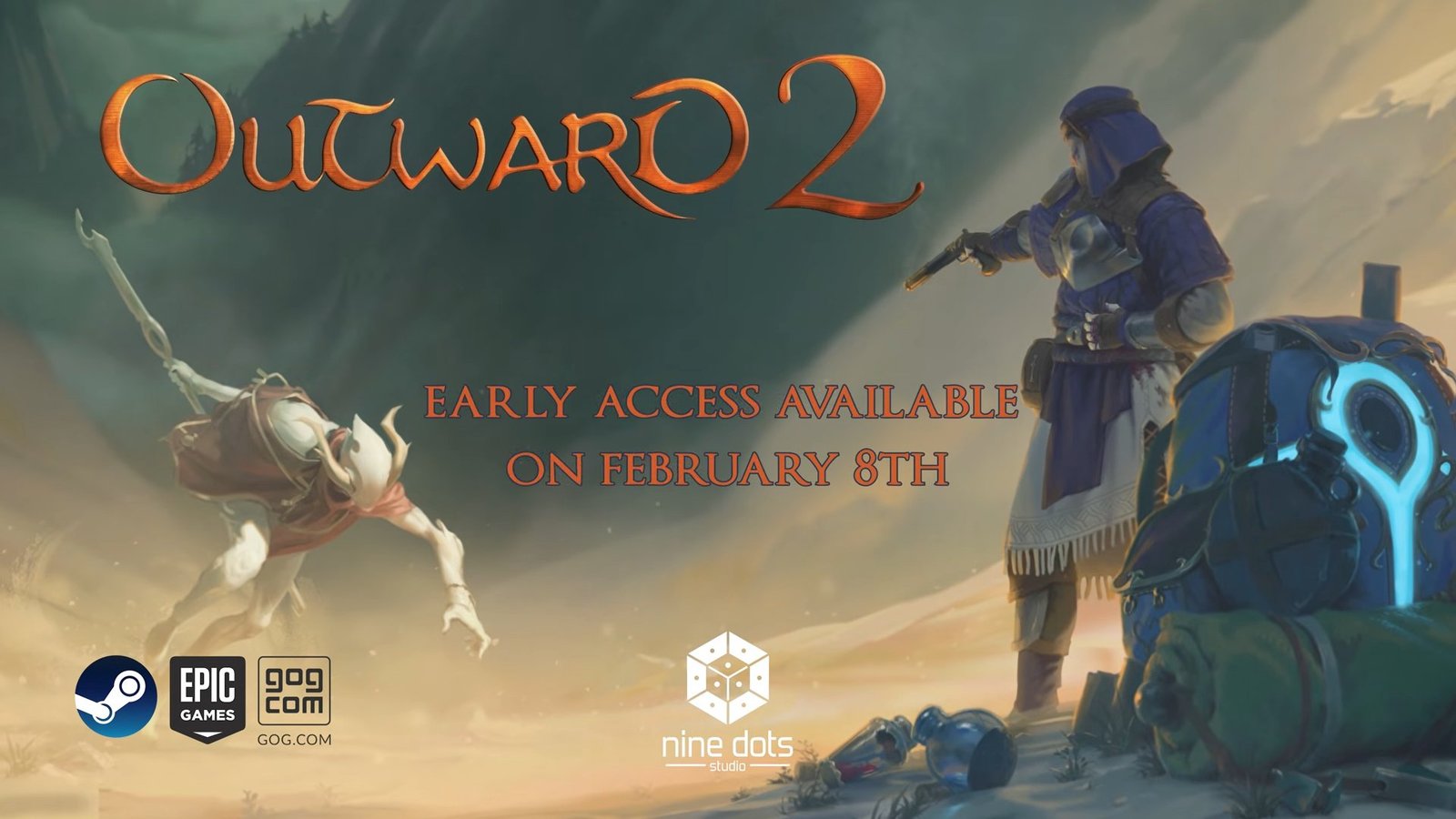 Outward 2 será lançado em Acesso Antecipado em 8 de fevereiro de 2027
