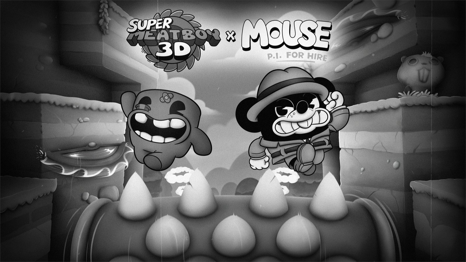 Super Meat Boy 3D recebe colaboração com MOUSE: P.I. for Hire