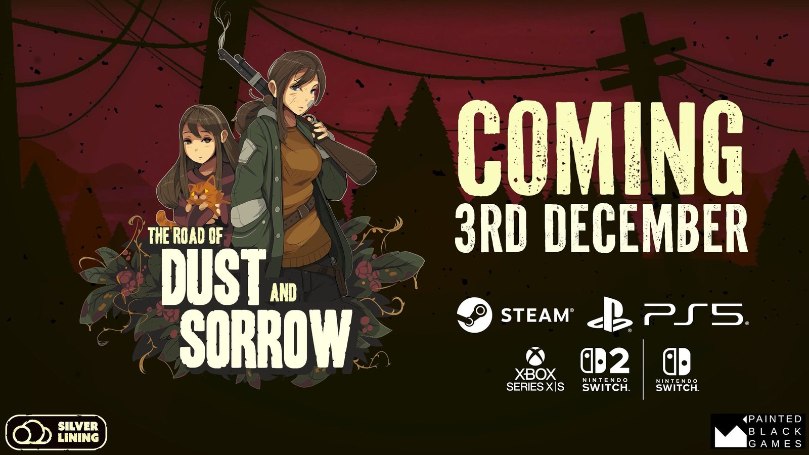 The Road of Dust and Sorrow será lançado em 3 de dezembro no PC e consoles