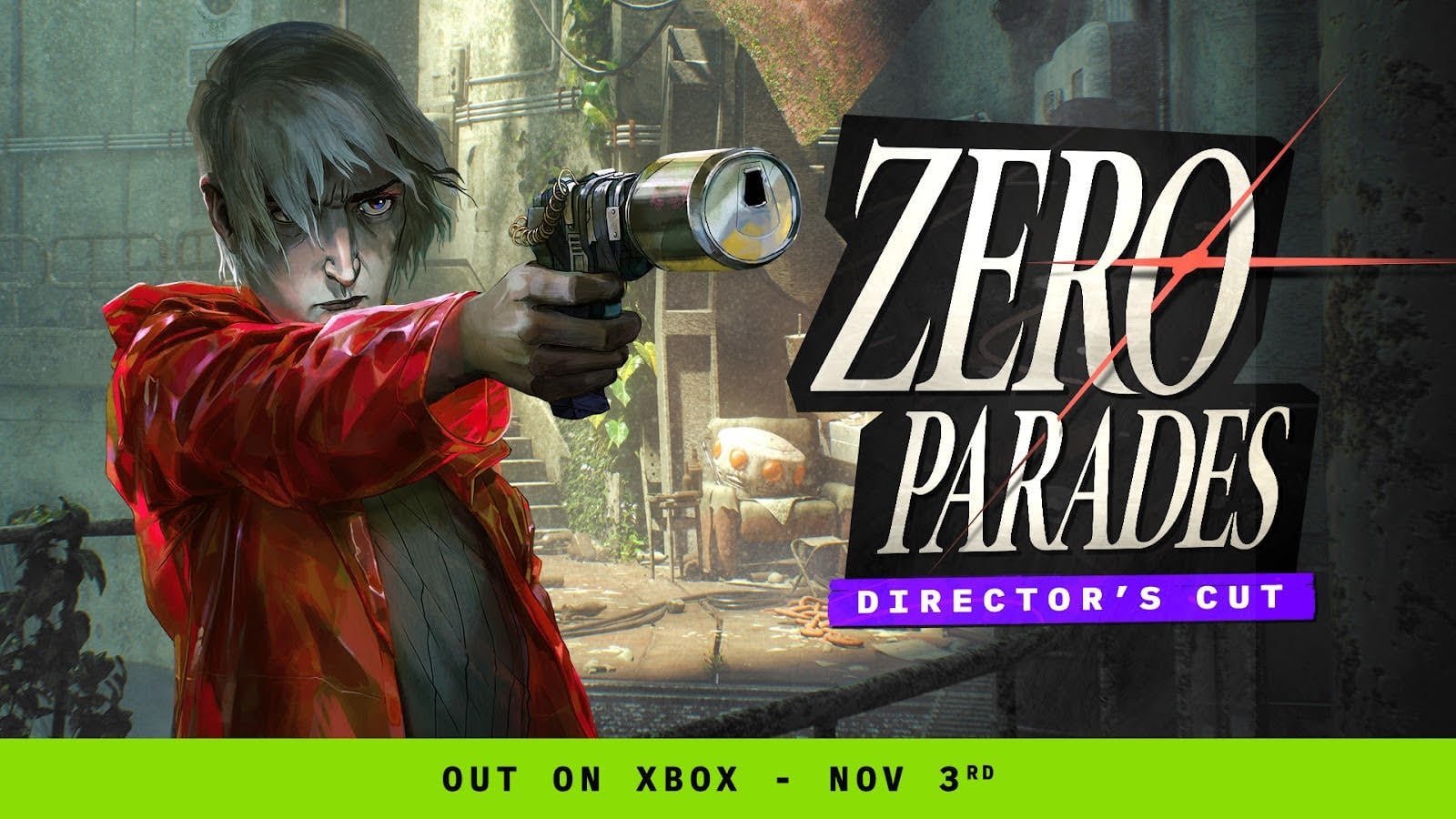 ZERO PARADES: Director’s Cut chegará ao Xbox Series em 3 de novembro